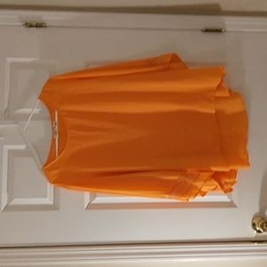 Cato Women's Plus Size Dress Top Flowy Sleeves